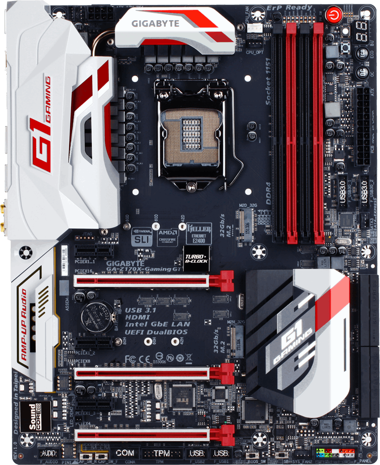 Gigabyte GA-Z170X-Gaming GT - Motherboard Specifications On 
